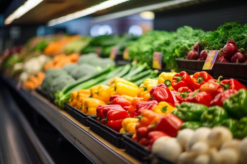 鏡頭下的田園詩 農產品新鮮蔬菜貨架攝影的藝術與溫度
